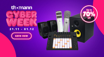 Thomann Cyberweek 2025: Die besten Recording-Deals