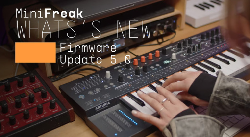 Arturia MiniFreak Update 5.0