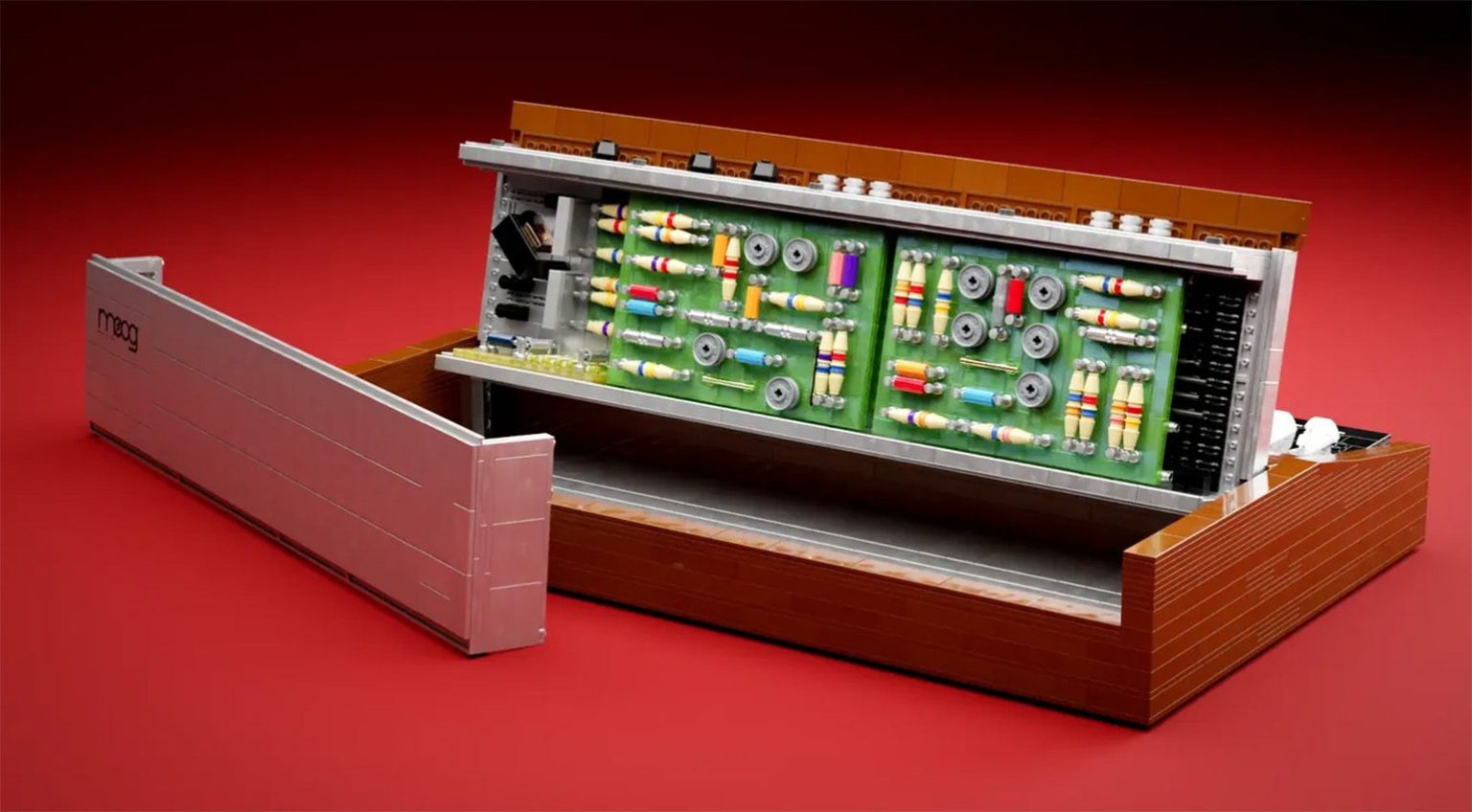 Lego-Minimoog: Der Klassiker der Synthesizer-Geschichte als Modell