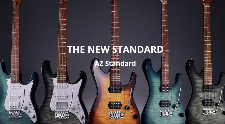Ibanez 2025 Viele Neue Gitarren Und B Sse F R Jeden Geschmack Ibanez Az Standard New Gear 2025 770x425