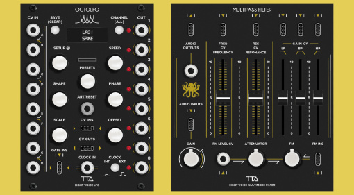 Tiptop Audio ART: OctoLFO und Multipass