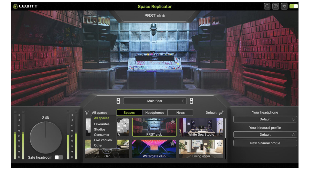 Der Wiener Club PRST in Lewitt Space Replicator