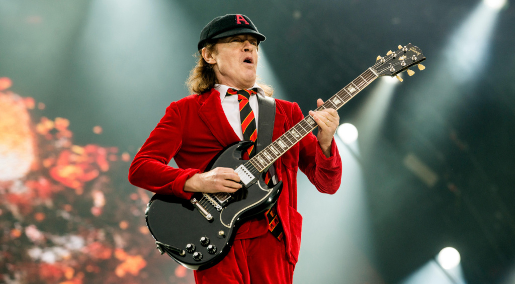 Angus Young: Niemals ohne SG!