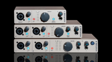 Arturia MiniFuse 1, 2 und 4 jetzt auch in edlem Champagne-Finish erhältlich