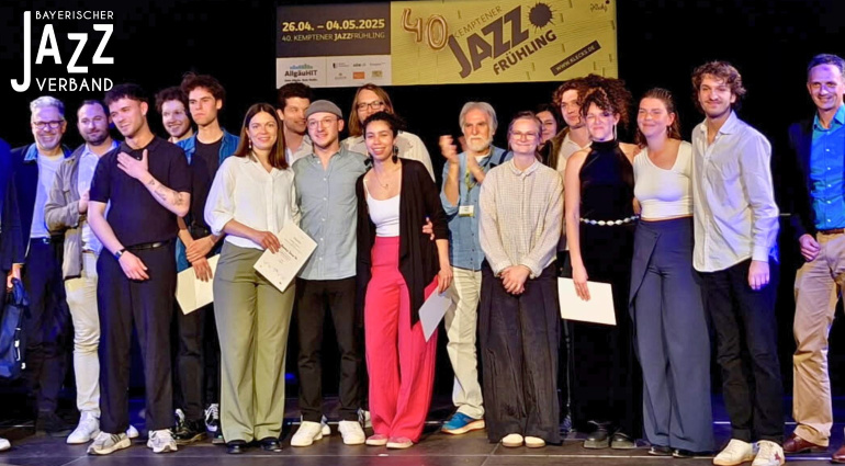 Jazzförderung live erleben: Bayerischer Jazzverband prämiert vier Top-Acts