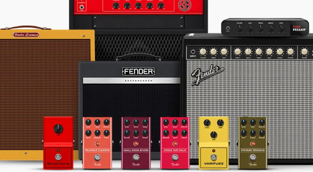 Edle Effekte in Fender Studio