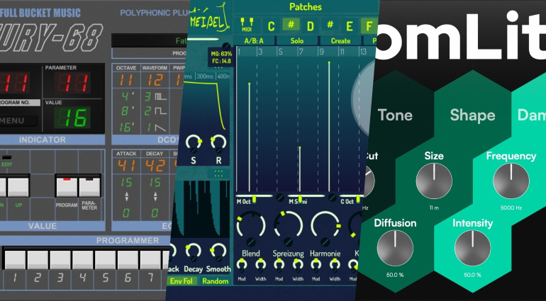 Fury-68, Hammer & Meißel, RoomLite - 3 Freeware Plugins
