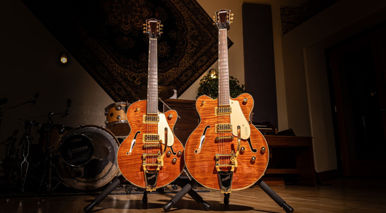 Gretsch Broadkaster Center Block: Zwei limitierte Semi-Hollows in edlem Look