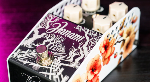 Das neue ThorpyFX Hanami Germanium Fuzz verwendet NOS Germanium Transistoren und eine NOS Germanium Diode.