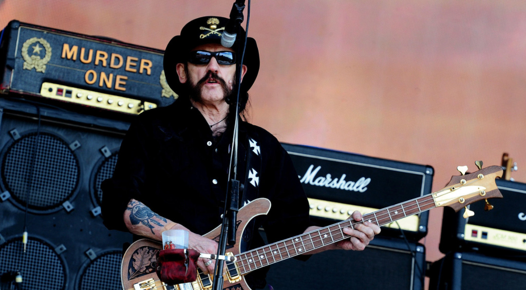 Lemmy, als er noch auf der Bühne stand