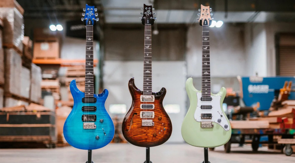 Die fünf neuen PRS S2 und SE Modelle mit üppigen Drei-Tonabnehmer-Konfigurationen bieten großartige Sounds!