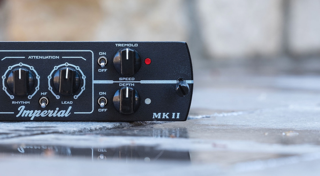 Der Tone King Imperial MKll Preamp ist das jüngste Mitglied der ständig wachsenden Synergy-Reihe von Plug'n'Play-Vorverstärkern mit Röhrenantrieb.