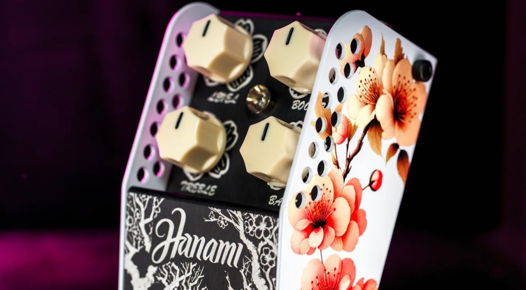 Das neue ThorpyFX Hanami Germanium Fuzz verwendet NOS Germanium Transistoren und eine NOS Germanium Diode.
