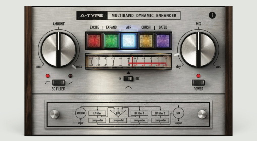 A-Type Multiband Dynamic Enhancer: Universal Audio bringt legendären Klang zurück!