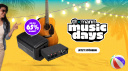 Thomann Music Days: Bis zu 65 % Rabatt auf Instrumente, Studio-Gear und Lichttechnik