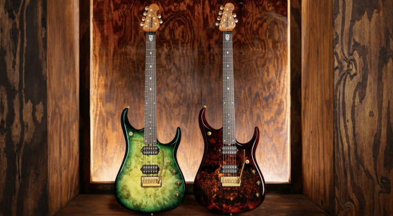 Music Man JP15: Abgefahrene Farben bei der Signature von John Petrucci