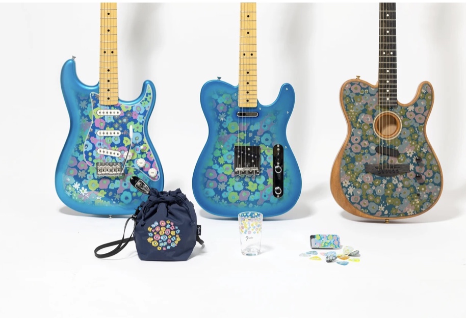 Blue Flower Collection von Fender Japan