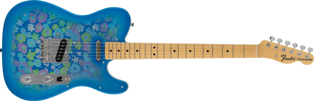 Blue Flower Telecaster