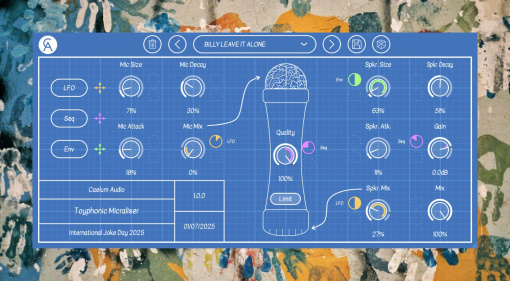 Toyphonic Micraliser: Caelum Audio veröffentlicht das schlimmste Plugin aller Zeiten - kostenlos!