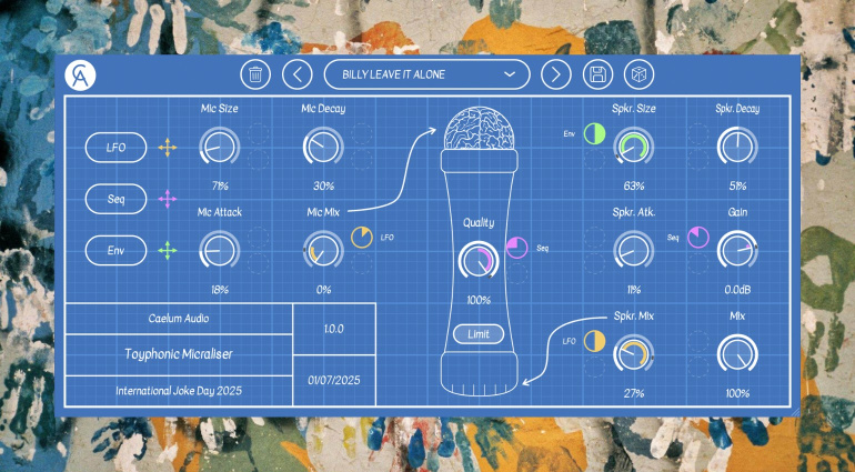 Toyphonic Micraliser: Caelum Audio veröffentlicht das schlimmste Plugin aller Zeiten - kostenlos!