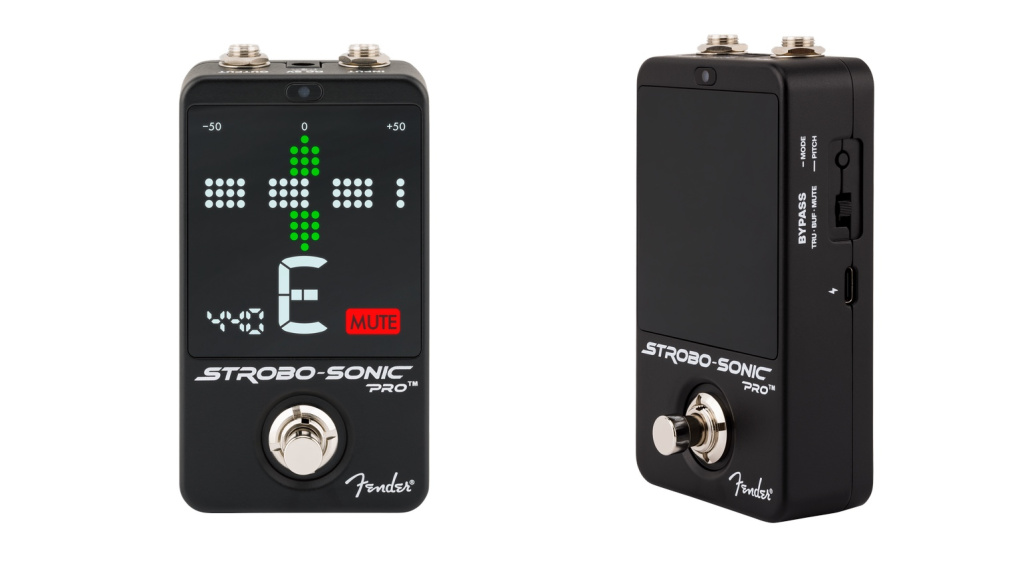 Noch mehr Neuankündigungen von Fender! Ein ultimativer Tuner namens Strobo-Sonic Pro und weitere Hammertone-Pedale kommen!