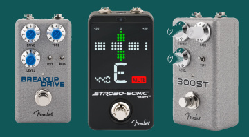 Noch mehr Neuankündigungen von Fender! Ein ultimativer Tuner namens Strobo-Sonic Pro und weitere Hammertone-Pedale kommen!