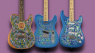 Fender Japan Blue Flower Collection: Strat und Tele im Hippie-Look!