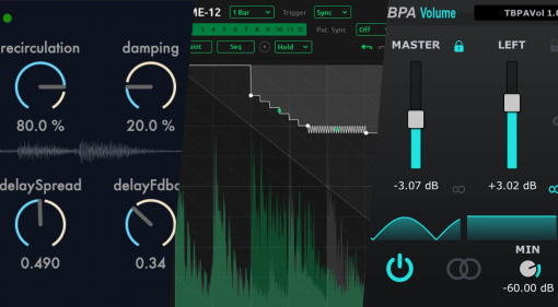 maniFold Σ, TIME-12, TBPAVolume - 3 Freeware Plugins