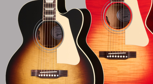Die Gibson Les Paul Parlor Acoustic kombiniert die ikonische Ästhetik und das Erbe der berühmten Les Paul mit einem kompakten Parlor-Design!