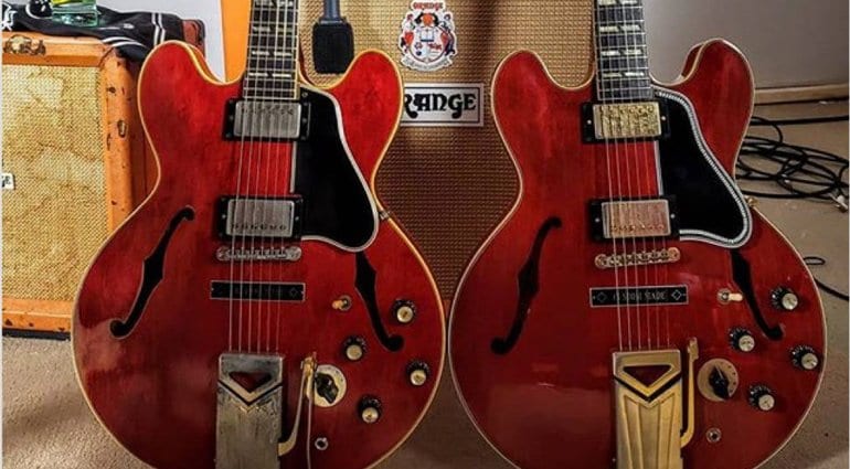 Marcus King ES-345 Signatures