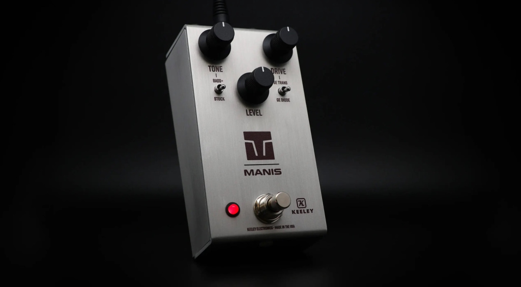 Der Keeley Manis Overdrive kombiniert Germanium-NOS-Transistoren und Dioden, um seinen legendären Drive-Sound zu erzielen.