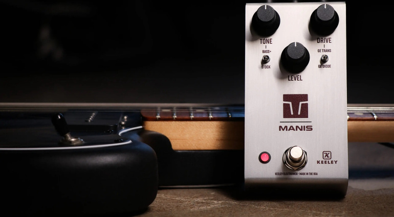 Der Keeley Manis Overdrive kombiniert Germanium-NOS-Transistoren und Dioden, um seinen legendären Drive-Sound zu erzielen.