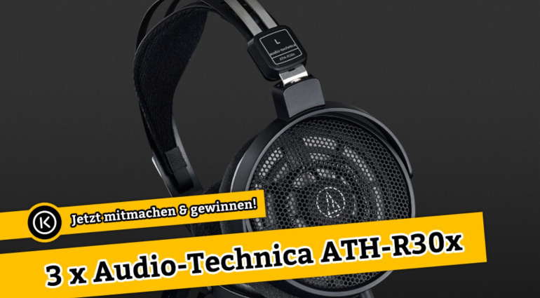 kopfhoerer.de & Audio-Technica Gewinnspiel: ATH-R30x Kopfhörer zu gewinnen!