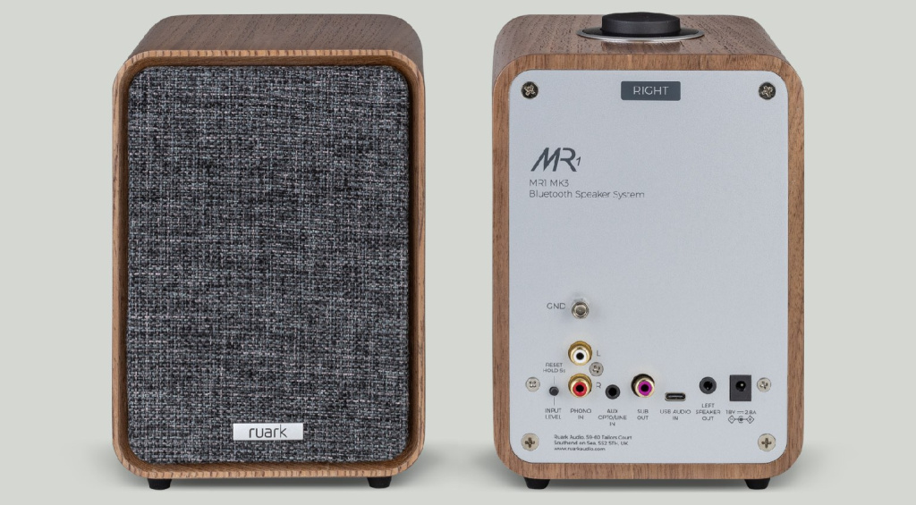 MR1 Mk3 bietet Bluetooth, digitale/analoge Eingänge, USB und sogar einen Phono-Anschluss