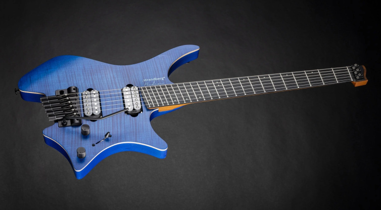 Die Strandberg Boden Prog NX6 & NX7 sind eine Weiterentwicklung mit verbesserter Tremolo-Funktion und schickem Deep Blue-Look!
