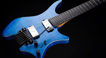 Die Strandberg Boden Prog NX6 & NX7 sind eine Weiterentwicklung mit verbesserter Tremolo-Funktion und schickem Deep Blue-Look!