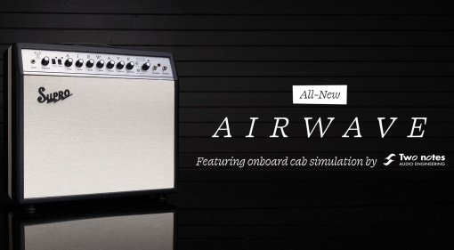 Der Supro Airwave verbindet die Sehnsucht nach ausgereifter Röhrentechnik und das Verlangen nach modernen Features! Das klingt nach einem echten Highlight in 2025!