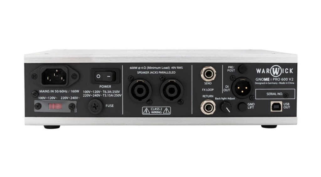 Der Warwick Gnome i Pro 600 V2 punktet mit einigen neuen Features und bleibt dabei noch immer ein äußerst lautstarker Bassamp.