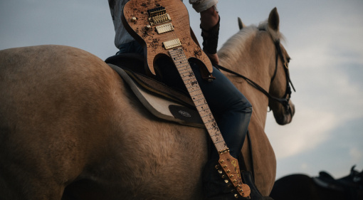 Charvel Angel Vivaldi Nova-7: Schicke Siebensaiter mit Natural-Look und Gold-Hardware