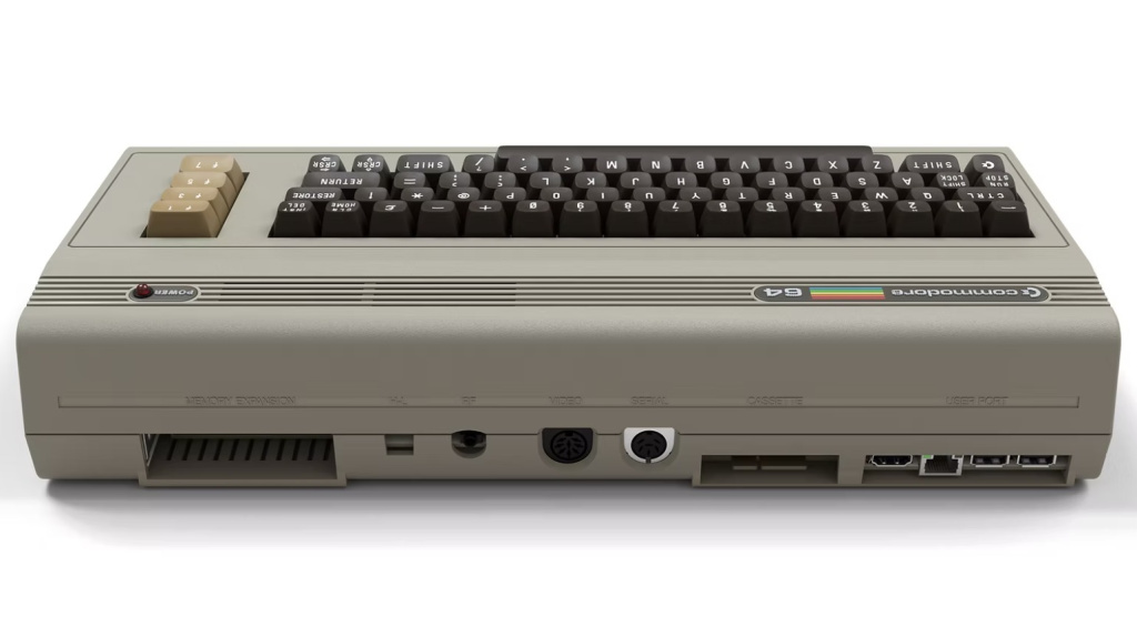Commodore C64 Standard - alle Anschlüsse