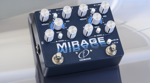 Das Crazy Tube Circuits Mirage ist einen Dual-Engine-Ambient-Reverb-Workstation mit mächtigen Sounds und einfacher Bedienung.