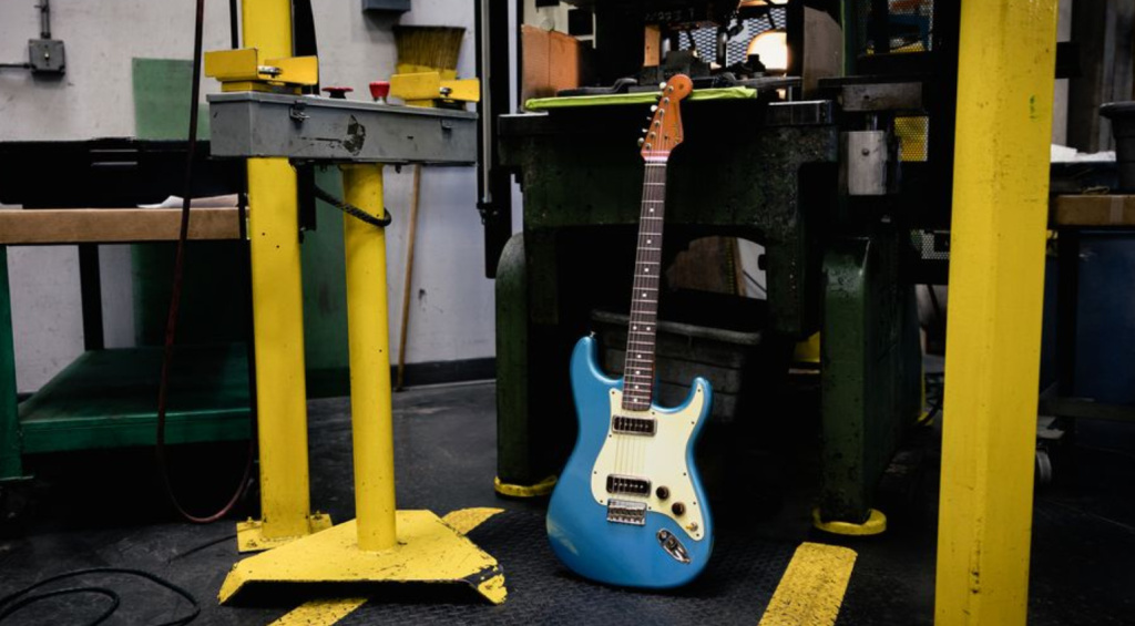 Die Posen-Strat in der Fender Fabrik