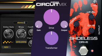 multiDelay, CircuitMix, Shoeless Drive 2.0 - 3 Freeware Plugins