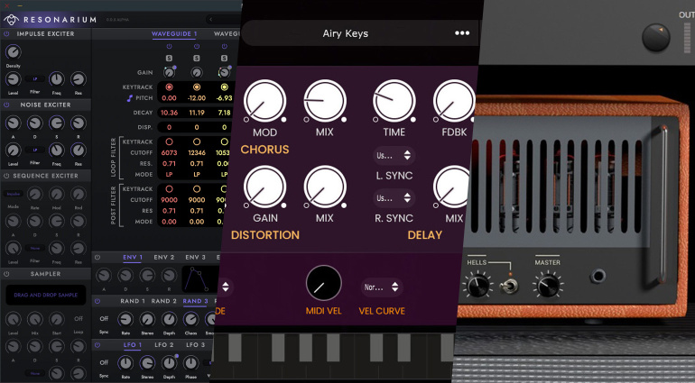 Resonarium, LoQuest, Hellsbass - 3 Freeware Plugins
