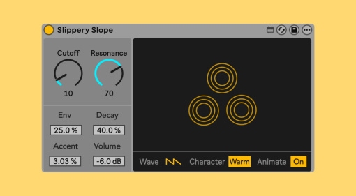 Iftah Slippery Slope: Dieser M4L-Synth bringt Acid-Sound zurück in Ableton Live - kostenlos!