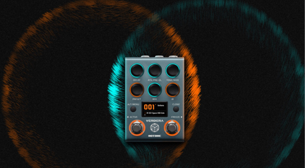 Hotone Verbera: Mit diesem Reverb-Pedal klonst du jeden Hall!