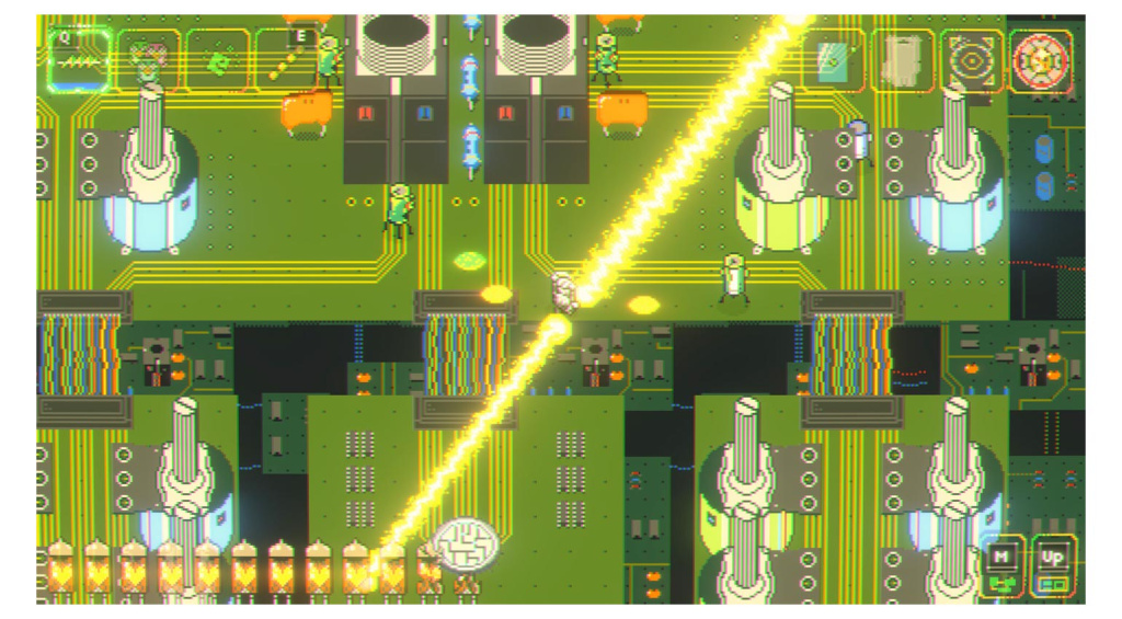 Ghostbusters trifft auf Smash TV und Synthesizer-Crafting