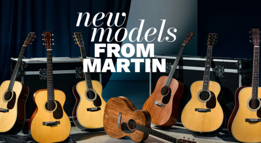 Neues bei Martin Guitars: Neue Finishes, neue Hölzer, gleicher legendärer Sound