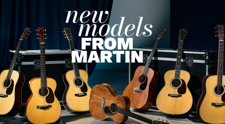 Neues bei Martin Guitars: Neue Finishes, neue Hölzer, gleicher legendärer Sound