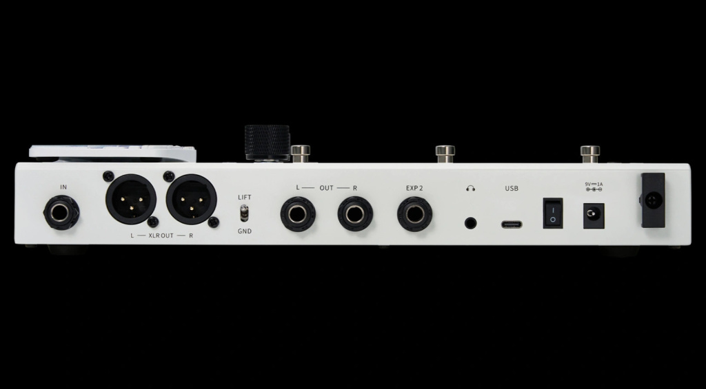 Anschlüsse des Mooer GE200 Plus
